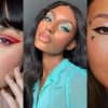 Olhos coloridos e aplicações garantem a combinação mais desejada da maquiagem deste Carnaval